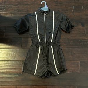 PrettyLittleThing Black Romper